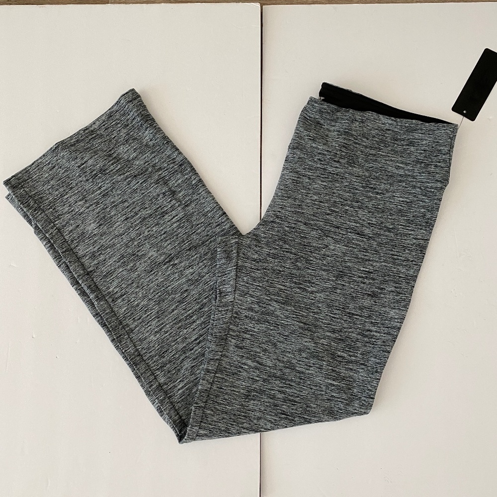 ODODOS Women's Gray Black Yoga Pants Workout 2XL